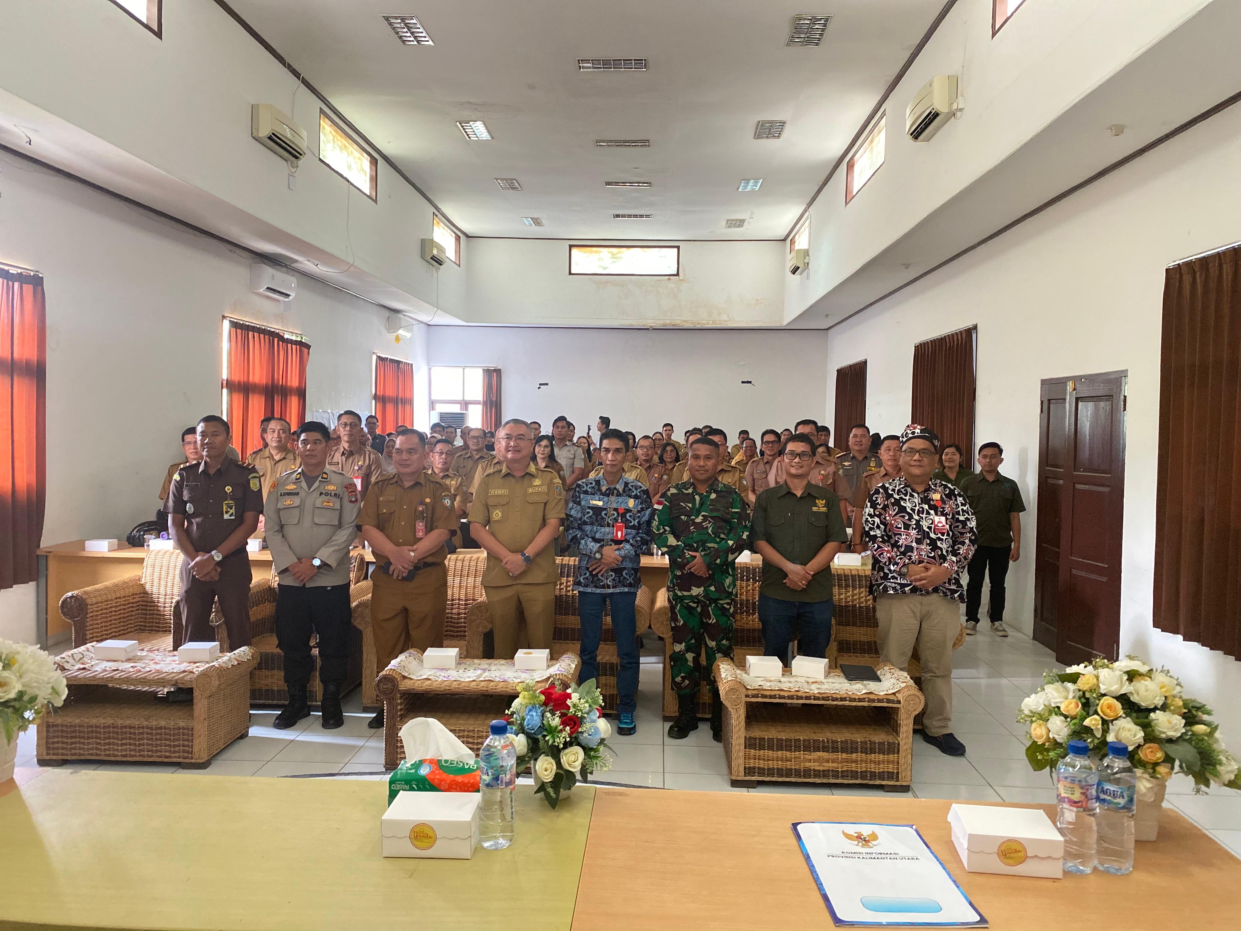 Sosialisasi dan Bimtek Monev KIP 2026, Pemkab Malinau Perkuat Komitmen Keterbukaan Informasi Publik